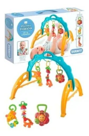 Kinderland Gimnasio de bebe con sonajeros duravit 679 oferta