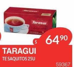 Masivos Taragui te saquitos oferta