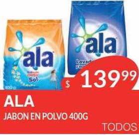Masivos Ala jabon en polvo oferta