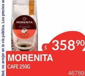 Masivos Morenita cafe oferta