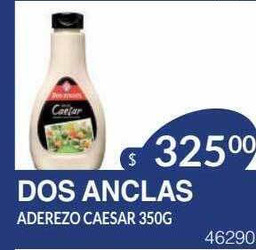 Masivos Dos anclas aderezo caesar oferta