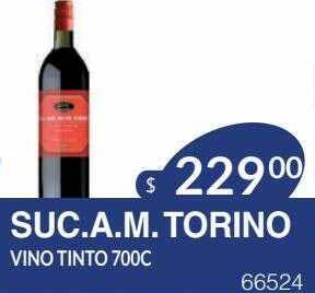 Masivos Suc.a.m. torino vino tinto oferta