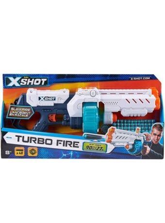 El Mundo del Juguete Pistola lanza dardos turbo fire 48 dardos x shot simil nerf oferta