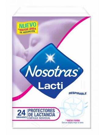 Nosotras protector de lactancia x24