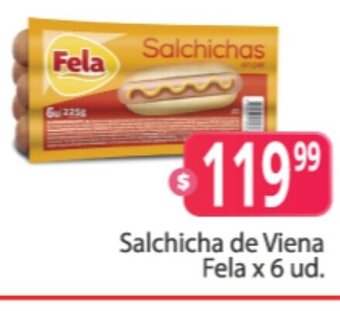 Autoservicio Capo Fela Salchicha de Viena oferta