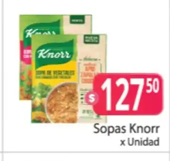 Autoservicio Capo Sopas Knorr oferta