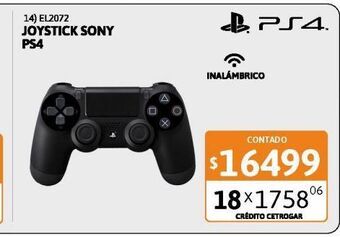 Cetrogar Joystick sony para ps4 dualshock 4 oferta
