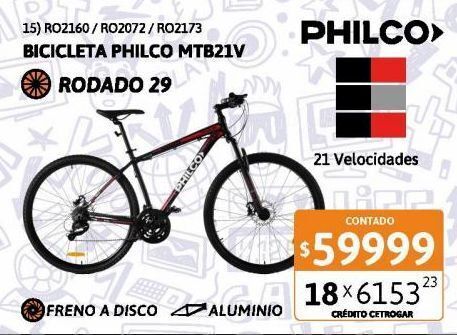 Cetrogar bicicletas rodado discount 29