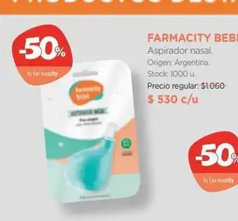 Farmacity Aspirador nasal farmacity bebé oferta