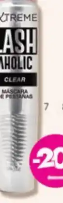 Farmacity Extreme máscara de pestañas lashaholic clear oferta