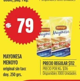 Mayonesa Menoyo