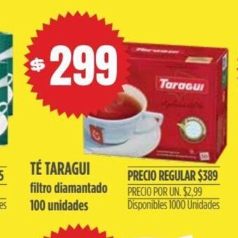 Supermercados Vea Té Taragui oferta