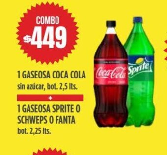 Supermercados Vea 1 Gaseosa Coca Cola oferta