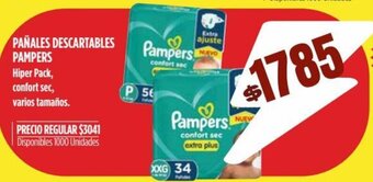 Supermercados Vea Pampers Pañales Descartables oferta