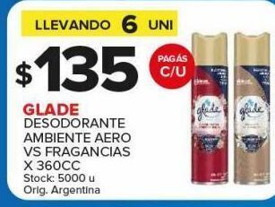 Carrefour Maxi Desodorante glade x 360cc oferta