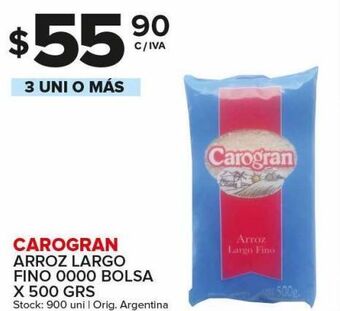 Carrefour Maxi Arroz largo carogran x 500g oferta