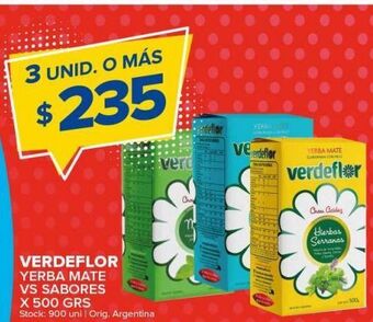 Carrefour Maxi Yerba mate verdeflor x 500g oferta