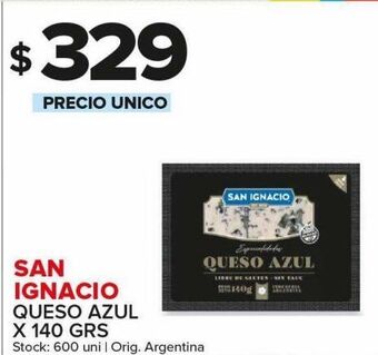 Carrefour Maxi Queso azul san ignacio x 140g oferta