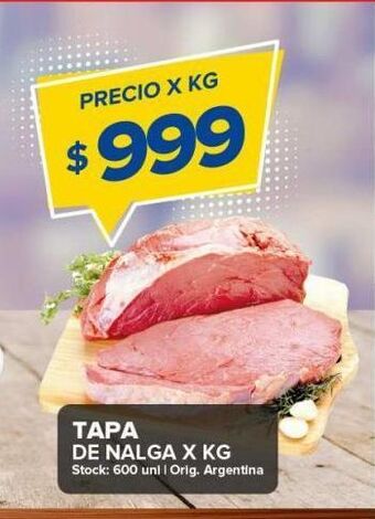 Carrefour Maxi Tapa de nalga x kg oferta