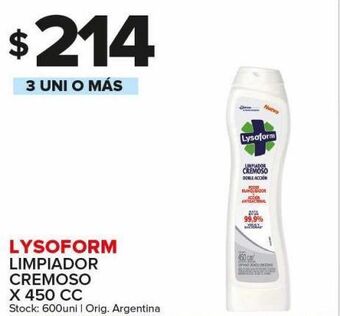 Carrefour Maxi Limpiador lysoform x 450cc oferta