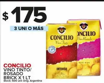 Carrefour Maxi Vino tinto concilio x 1l oferta