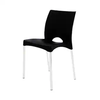 Tio Musa Silla plastica garden life boston negro oferta