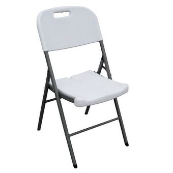 Tio Musa Silla plegable de caño pintado blanca tm oferta
