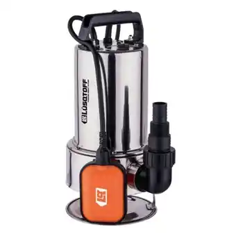 Bomba sumergible inox lusqtoff lsi-750 agua sucia cloacal