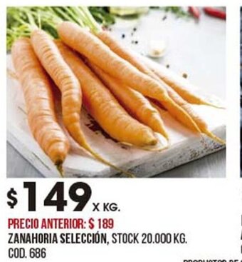 Coto Zanahoria Selección oferta