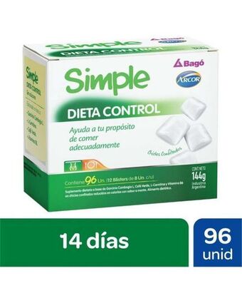 Punto de Salud Simple - dieta control chicles pote x96 unidades oferta