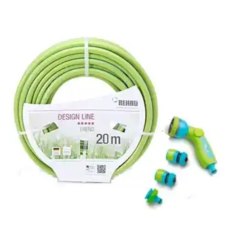 Pinturerías Rex Kit de riego manguera design line 1/2" 20 mts + accesorios oferta