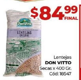Diarco Don Vitto Lentejas oferta