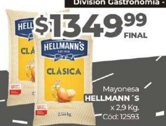 Diarco Hellmann's Mayonesa oferta