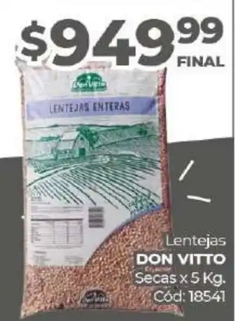 Diarco Don Vitto Lentejas oferta