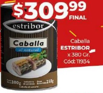 Diarco Estribor Caballa oferta