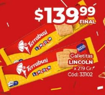 Diarco Lincoln Galletitas oferta
