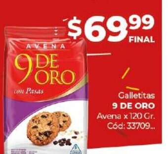 Diarco 9 De Oro Galletitas oferta