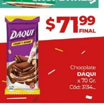 Diarco Dáqui Chocolate oferta