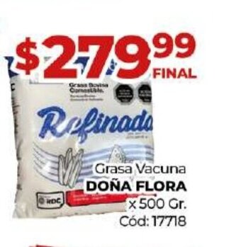 Diarco Doña Flora Grasa Vacuna oferta