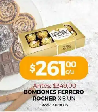 Ferrero Rocher Bombones x 8un
