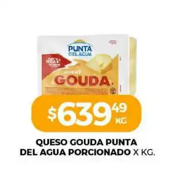 Super MAMI Punta Del Agua Porcionado Queso Gouda oferta