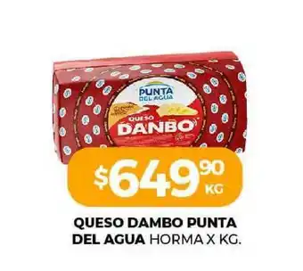 Super MAMI Punta Del Agua Queso Dambo oferta