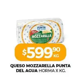 Super MAMI Punta Del Agua Queso Mozzarella oferta