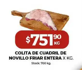 Super MAMI Friar Entera Colita De Cuadril De Novillo oferta