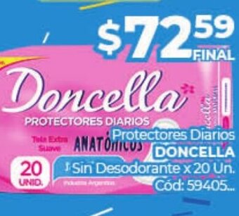 Diarco Doncella Protectores Diarios oferta