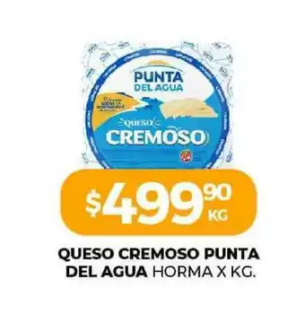 Super MAMI Punta Del Agua Queso Cremoso oferta