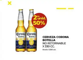 Super MAMI 50% Corona Cerveza Botella x 330cc oferta