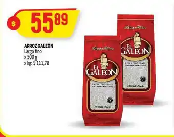 Makro El Galéon Arroz x 500g oferta
