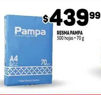 Makro Pampa Resma 500 hojas 70g oferta