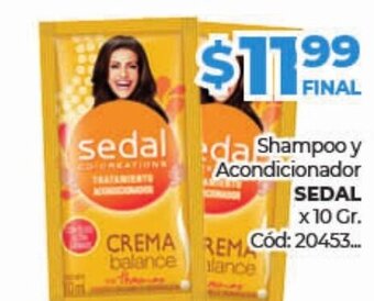 Diarco Sedal Shampoo y Acondicinador oferta